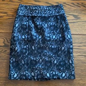 NWOT H&M lined lace skirt